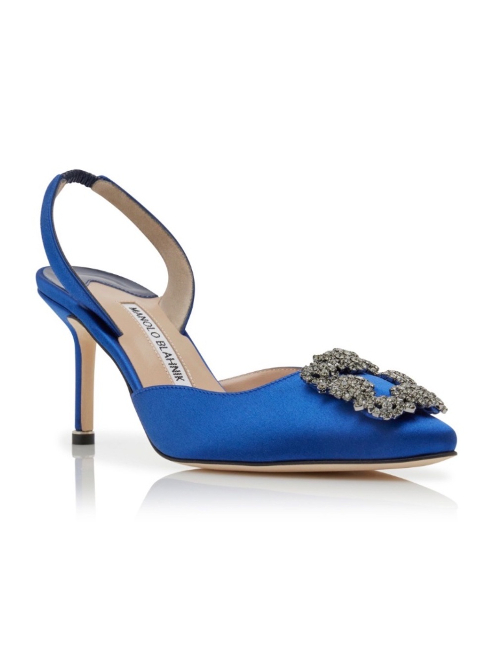 Manolo Blahnik Hangisli Slingback - Picture 1 of 11